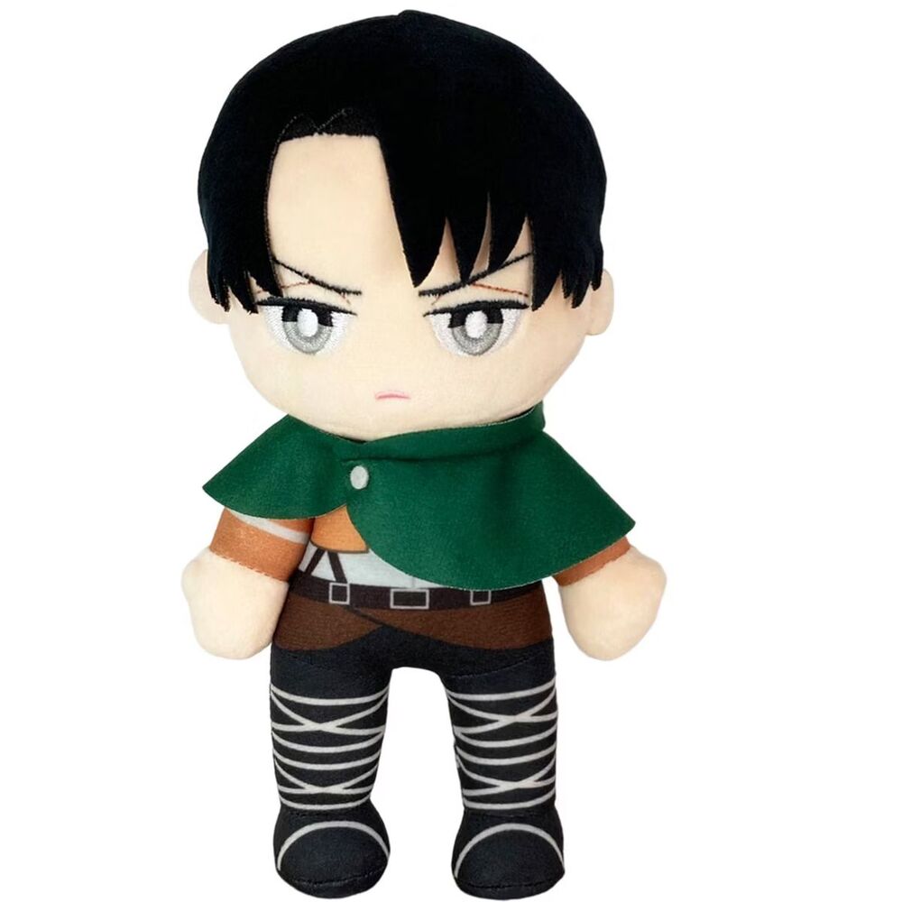 Attack On Titan Great Eastern Levi Ackerman Movable Plush 8" Anime Manga NEW AOT